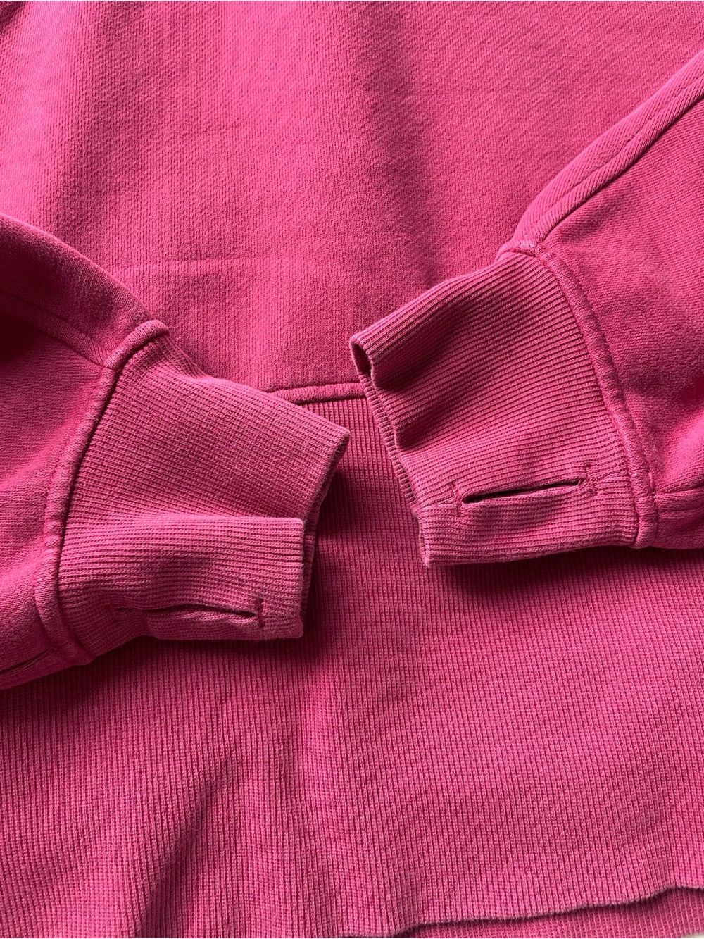 Lululemon Deep Berry Scuba Oversized Half-Zip Hoodie - Picture 6 of 7